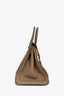 Hermès 2012 Etoupe Clemence Leather Birkin 35