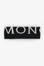 Moncler Black/White Logo Wool Headband