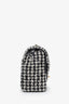 Pre-loved Chanel™ 2022+ Black/White Tweed Mini Square Flap Bag
