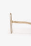 Chloe Beige Oversized Square Sunglasses