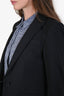 Theory Black Wool Blazer Size 2