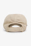 Prada Beige Denim Triangle Logo Cap Size M