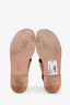Valentino Beige Leather Vlogo Slingback Flat Sandals Size 36.5