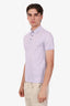 Louis Vuitton Purple Logo Embroidered Polo Shirt Size S Mens
