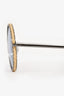 Pre-loved Chanel™ Metal Raffia Round Frame Sunglasses