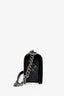 Pre-loved Chanel™ 2014 Limited Edition Chevron Quilted Leather Medium Boy Bag
