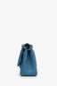 Pre-loved Chanel™ 2013-2014 Blue Caviar Leather Jumbo Double Flap Bag SHW