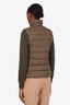 Joseph Green Nylon Zip Up Vest Size 36