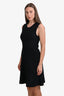 A.L.C Black Bodycon Midi Dress Size M