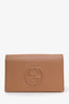 Gucci Beige Pebbled Calfskin Soho Wallet on Chain