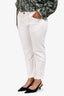 Current Elliott White Boyfriend Denim Jeans Size 29