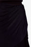 Proenza Schouler Black Pleated Midi Skirt Size 2