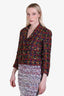 Pre-loved Chanel™ Red/Green Multi Tweed Blazer Size 38