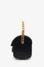 Pre-loved Chanel™ 1986-88 Black Lambskin Quilted Mini Vanity Chest with Handle