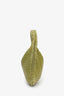 Bottega Veneta Vintage Green Intrecciato Small Hobo Shoulder Bag