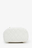 Pre-loved Chanel™ White Caviar Quilted Mini Urban Spirit Backpack