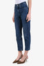 Brunello Cucinelli Medium Blue Denim Tapered Jeans Size 0