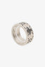 Gucci Sterling Silver GG Bee Ring Size 7