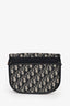 Christian Dior Blue Oblique Medium Bobby Bag