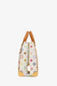Louis Vuitton x Takashi Murakami White Multicolour Top Handle Bag