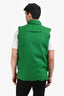 Canada Goose Green Wool Down Cargo Vest Size L Mens