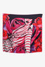 Christian Dior Pink/Multicolour Silk Printed Scarf