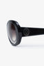 Cartier Black Oval Frame Sunglasses