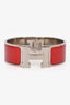 Hermès Red Clic Clac H Bracelet Medium Model