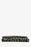Dior Black Oblique Canvas Saddle Long Wallet