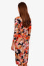 Givenchy Multicolour Floral Cotton Midi Dress Size 40