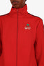 Gucci Red Cherry Embroidered Tracksuit Size S