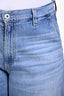 AG Adriano Goldschmied Blue Denim Low Waisted Wide Leg Stella Jeans Size 29