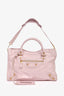 Balenciaga 2014 Pink Leather Le City Top Handle Bag
