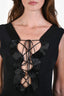 Emilio Pucci Black Crepe Beaded Pantsuit Size 4