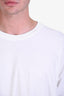 Issey Miyake Homme Plisse White Cotton T-Shirt Size 3