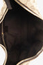 Gucci Beige/Ebony GG Canvas Medium Horsebit Hobo Bag