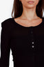 Lovers and Friends Black Sheer Cardigan Size S