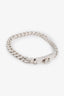 Bracelet gourmette Kelly Hermès en argent sterling, taille ST