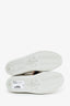 Gucci Cream Leather Ace Stripe Low Top Sneakers Size 36.5
