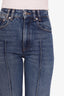 Maje Blue Wide Leg Blue Jeans Size 34