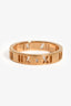 Tiffany & Co. Rose Gold 4 Diamond Atlas Ring Size 4.75