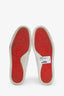 Christian Louboutin White Leather Louis Junior Sneakers Size 42 Mens