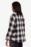 Smythe Black/White Wool Nylon Barn Jacket Size M