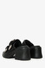 Bottega Veneta Black Leather Nylon 'Flash 45mm' Sandals Size 39