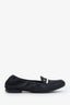 Pre-loved Chanel™ Black Pearl Interlocking CC Logo Loafers Size 38