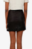 Gucci 2006 Black Beaded Crystal Mini Skirt Altered Size 42