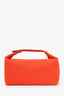 Hermès Orange Canvas Large Bride-A-Brac Pouch