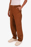Prada Brown Moleskin Double Knee Work Pants Size 34 Mens
