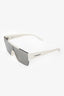 Burberry White Square Sunglasses