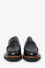 Stuart Weitzman Black Patent Leather Loafers Size 7